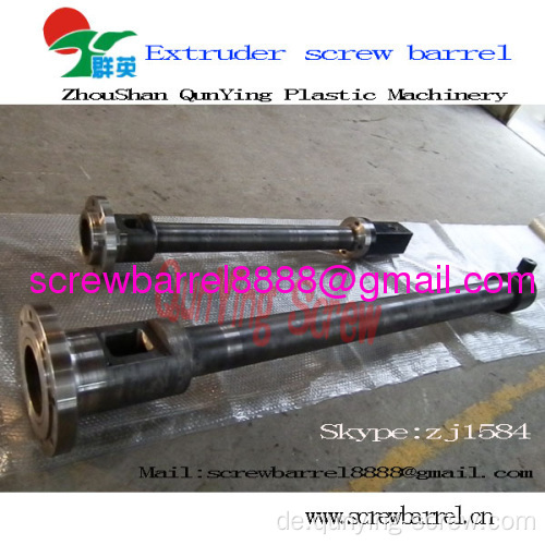 Einzelne Extruder Screw Barrel für Plastic Extruder Maschine